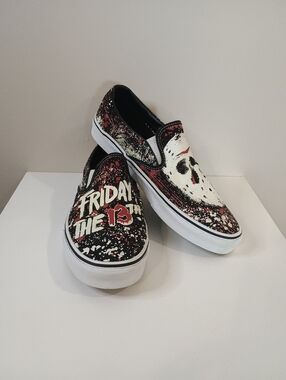 Vans Limited.Edition Glow In The Dark J. Voorhees Friday The 13th Men's Size 11